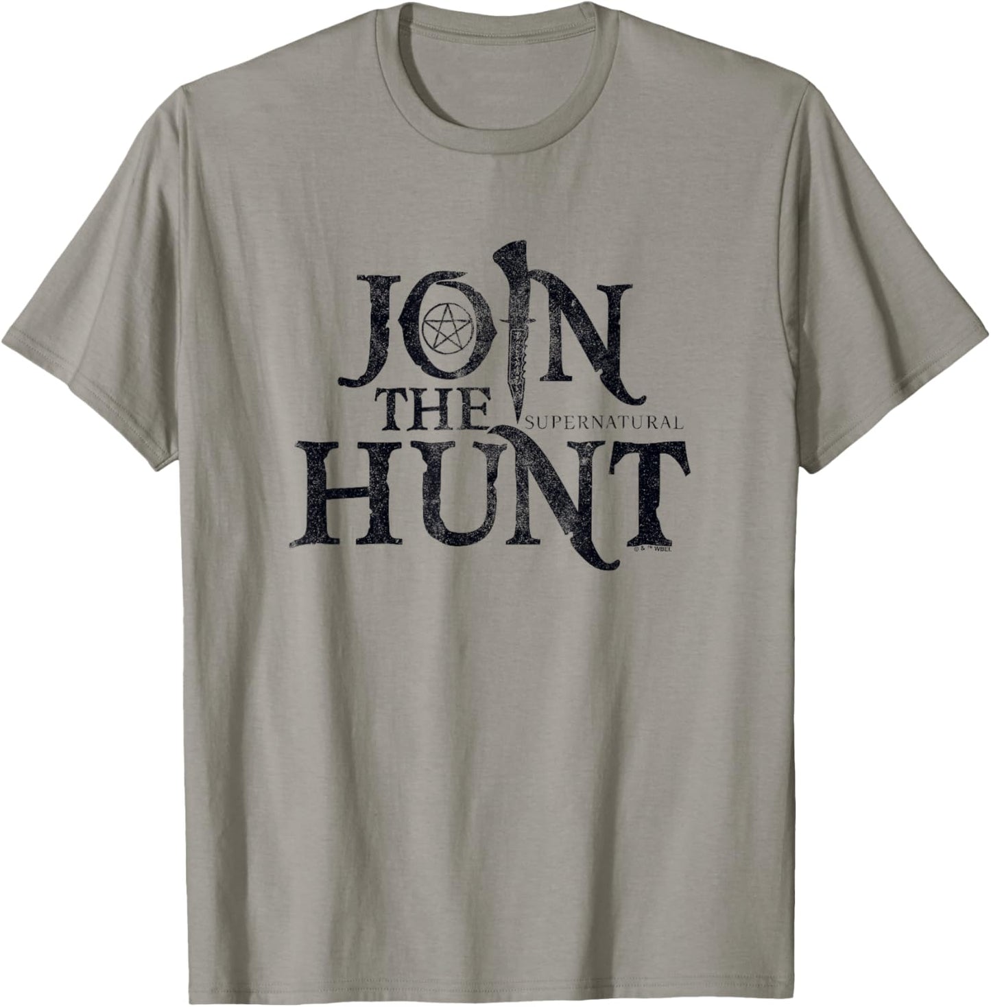 Supernatural Join the Hunt Logo T-Shirt - T-Shirt | Sand
