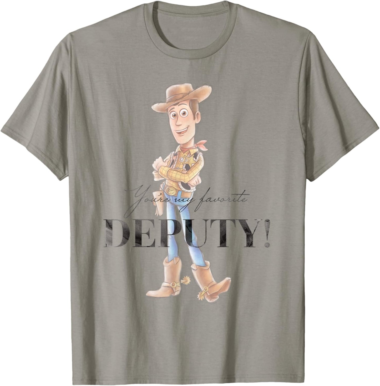 Disney 100 and Pixar's Toy Story Woody My Favorite Deputy T-Shirt - T-Shirt | Sand