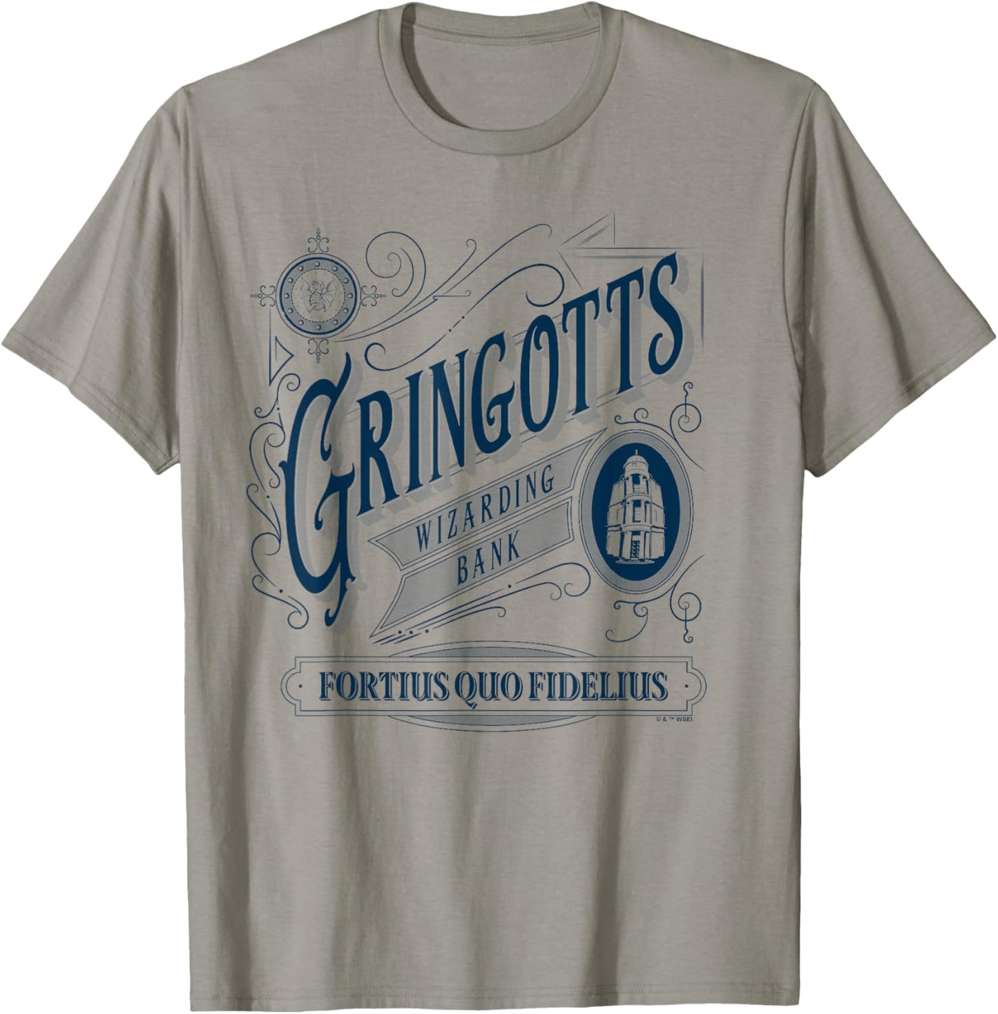 Harry Potter Gringotts T-Shirt - T-Shirt | Sand