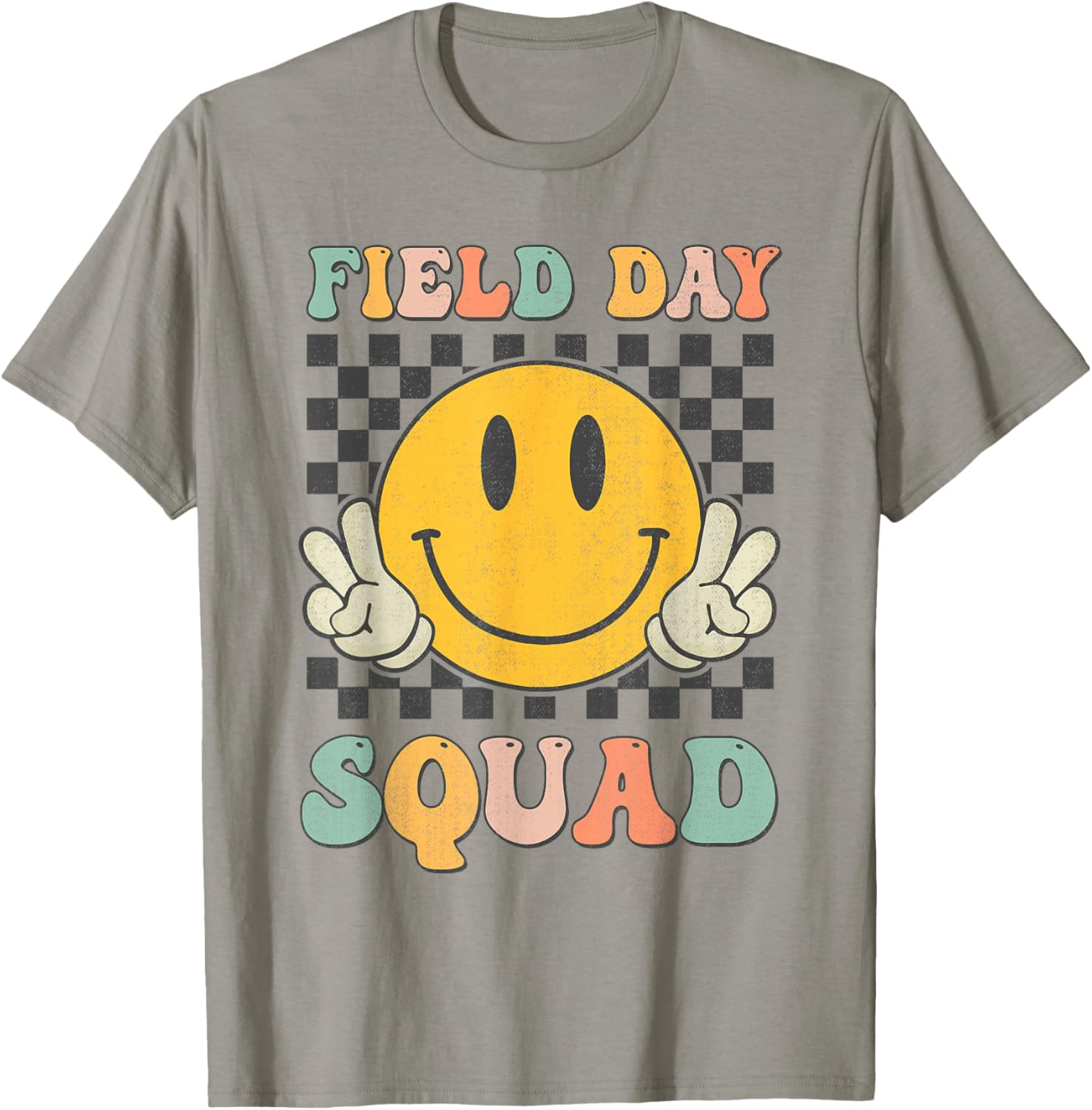 Field Day Squad School Event Games Teacher Kids Boys Girls T-Shirt - T-Shirt | Sand