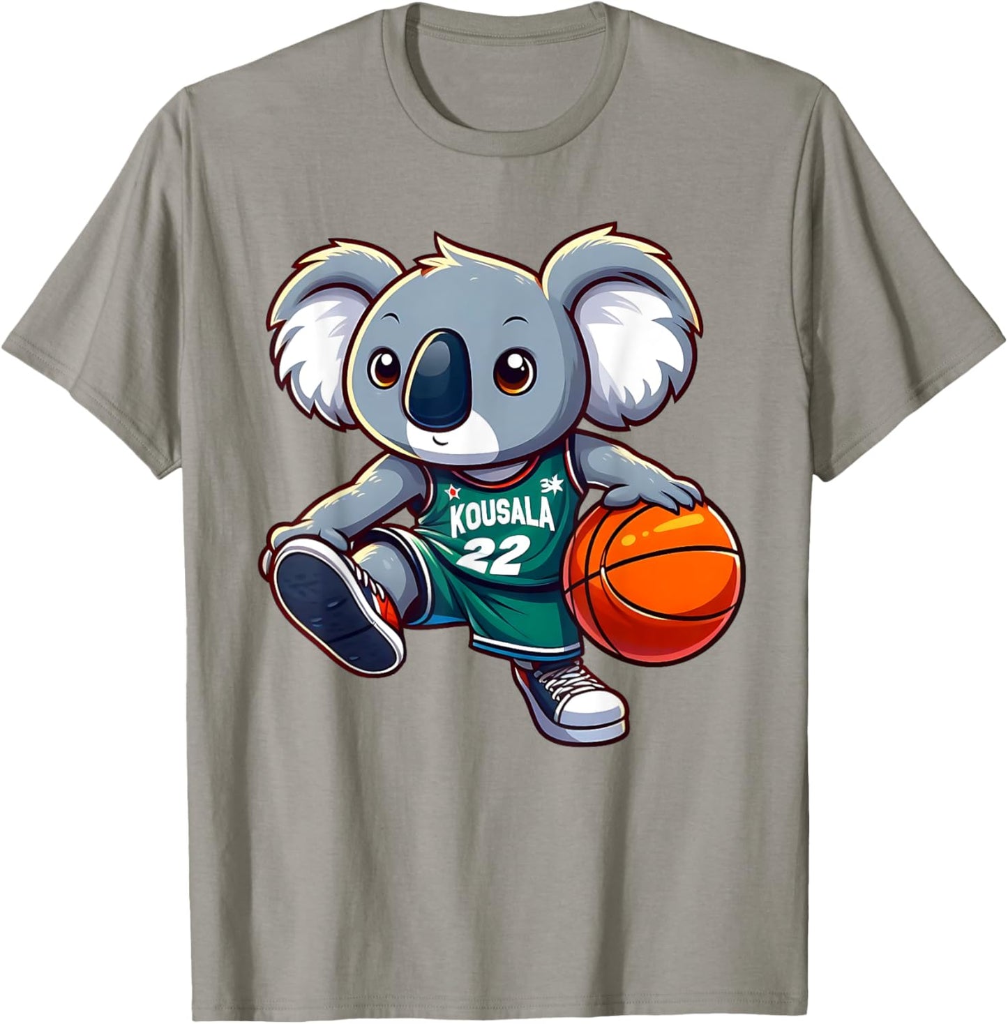 Koala playing Basketball T-Shirt - T-Shirt | Sand
