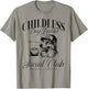 Childless Dog Lady Ladies USA Vintage 2024 T-Shirt - T-Shirt | Sand