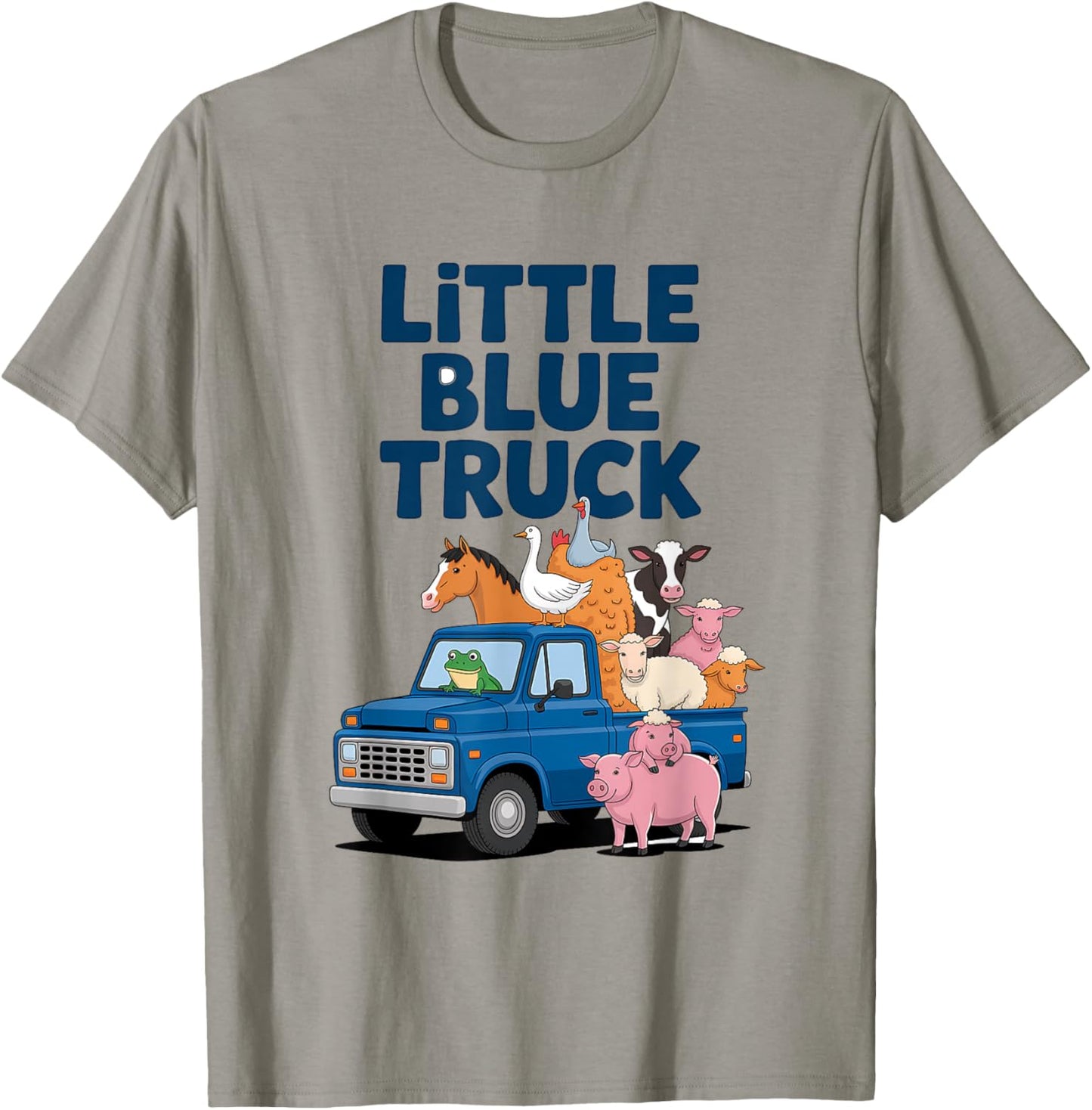 Little Blue Truck Shirt Toddler Animals Little Blue Truck T-Shirt - T-Shirt | Sand
