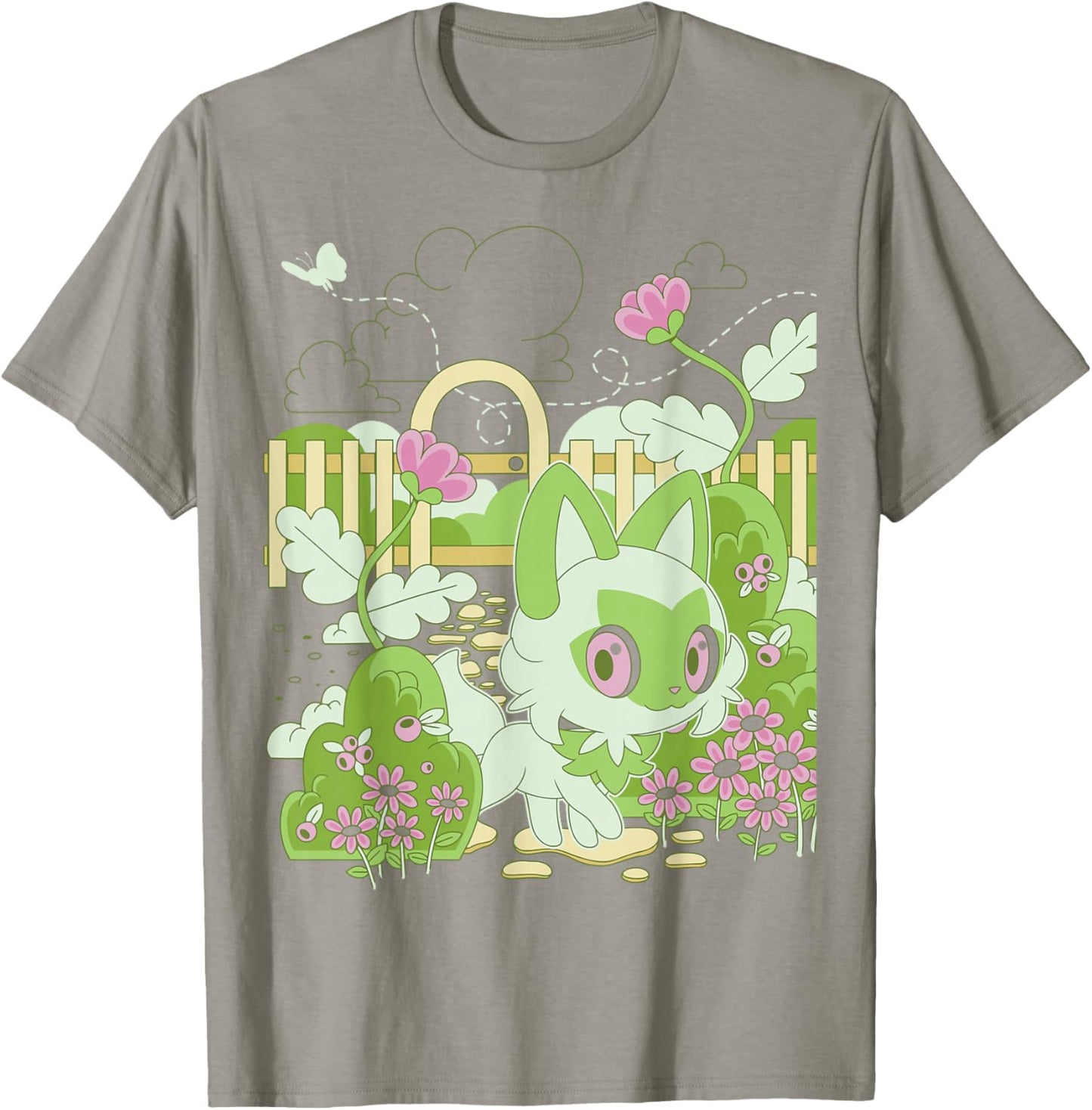 Pokémon - Sprigatito Nature T-Shirt - T-Shirt | Sand