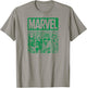 Marvel - Green Grid St. Patrick's Day T-Shirt - T-Shirt | Sand