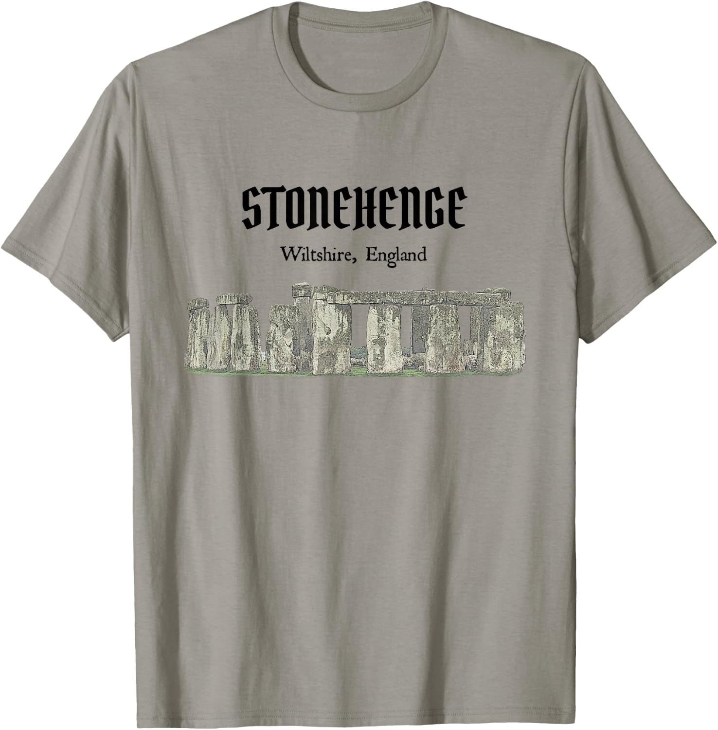 Stonehenge England Souvenir T-Shirt - T-Shirt | Sand