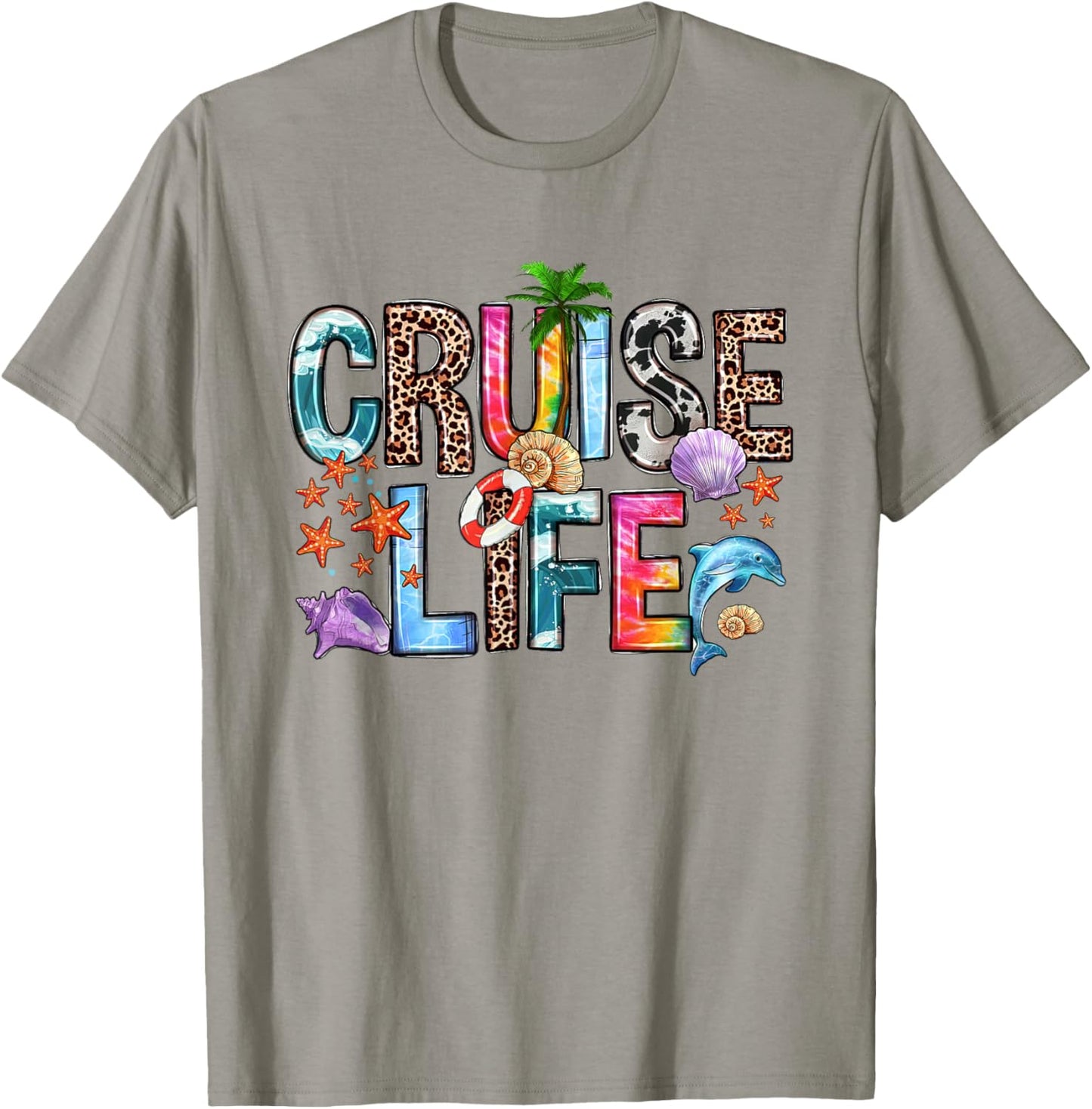 Family Cruise Life Cruise Outfits 2024 Matching T-Shirt - T-Shirt | Sand
