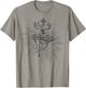 Devotion to the Sacred Heart of Jesus Vintage Catholic Art T-Shirt - T-Shirt | Sand