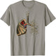 Human Lung Vintage Lung Medical Anatomy T-Shirt - T-Shirt | Sand