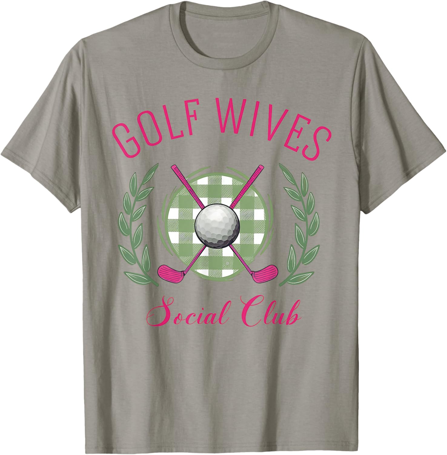Golf Wives Social Club, Golf Babe, Cocktail Club T-Shirt - T-Shirt | Sand