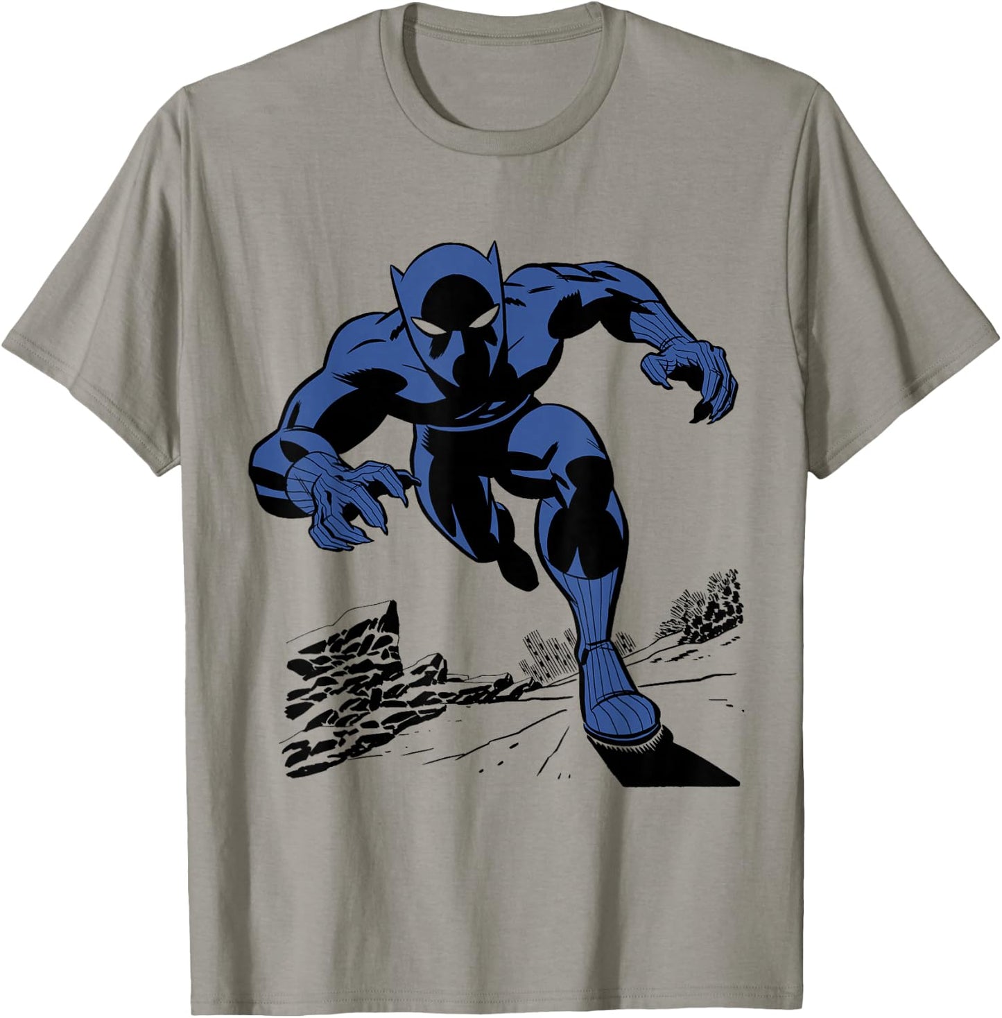 Marvel Black Panther Retro Comic Art T-Shirt - T-Shirt | Sand