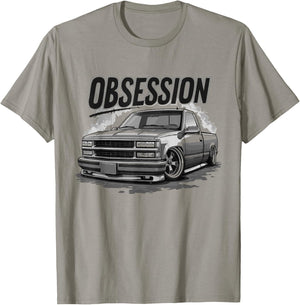 OBS Single Cab Truck Old Body Style Retro CK Truck 4th Gen T-Shirt - T-Shirt | Sand