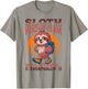 Sloth Hiking Mountains Sloth Hiking Team We'll get there... T-Shirt - T-Shirt | Sand