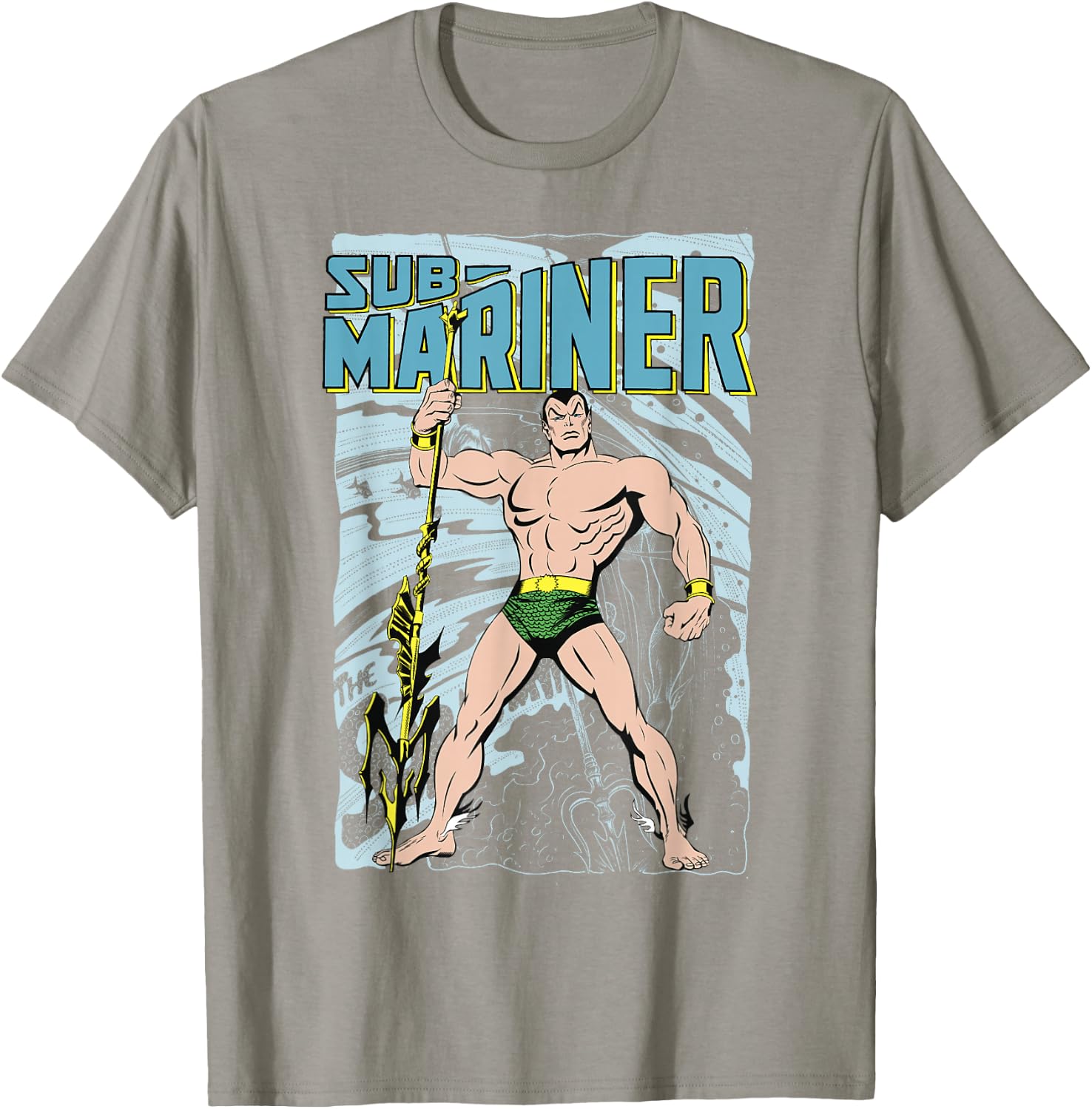 Marvel Comics Sub-Mariner Portrait T-Shirt - T-Shirt | Sand