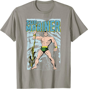 Marvel Comics Sub-Mariner Portrait T-Shirt - T-Shirt | Sand