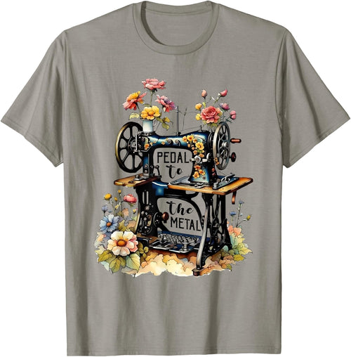 Funny Quilting Sewing Pedal To The Metal Sewing Machine