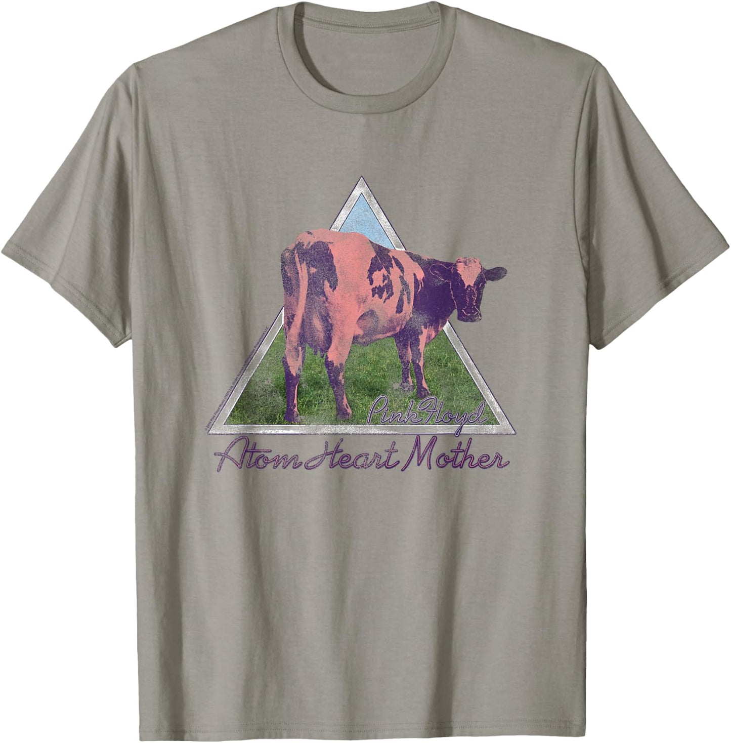 Pink Floyd Atom Mother Heart Pyramid T-Shirt - T-Shirt | Sand