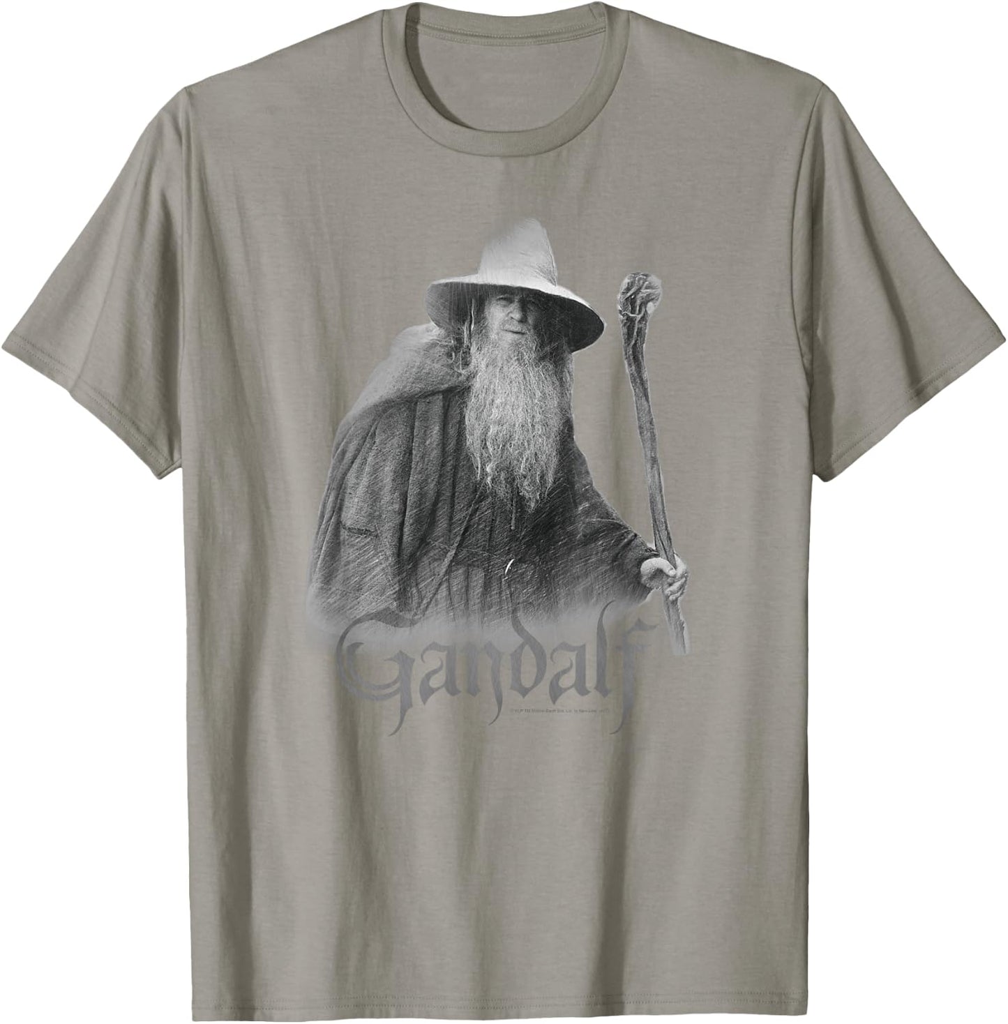 Lord of The Rings Gandalf The Grey T-Shirt - T-Shirt | Sand