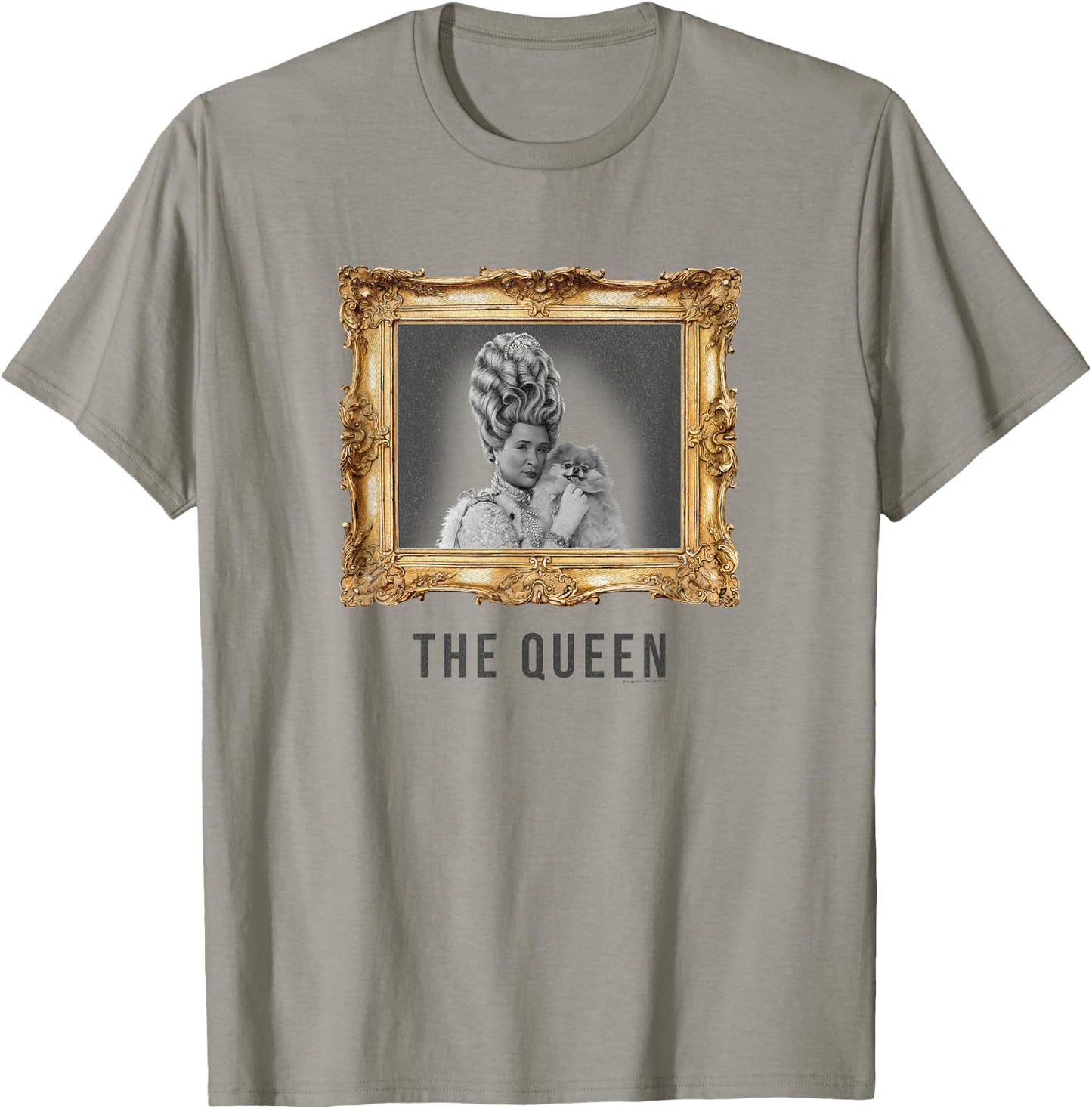 Bridgerton Queen Charlotte The Queen Portrait T-Shirt - T-Shirt | Sand