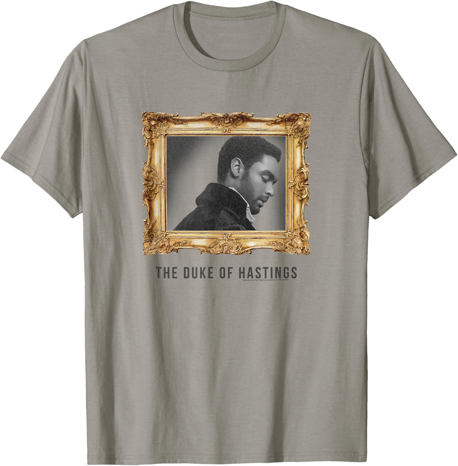 Bridgerton Simon Basset The Duke Of Hastings T-Shirt - T-Shirt | Sand