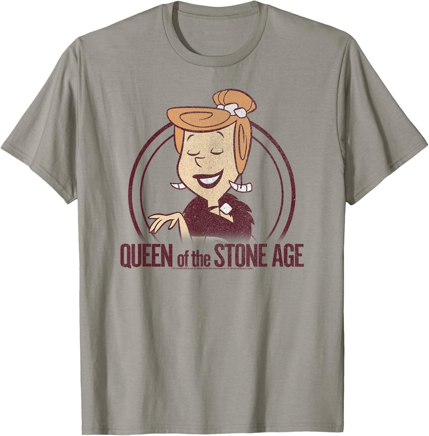 The Flintstones Wilma Queen of The Stone Age T-Shirt - T-Shirt | Sand