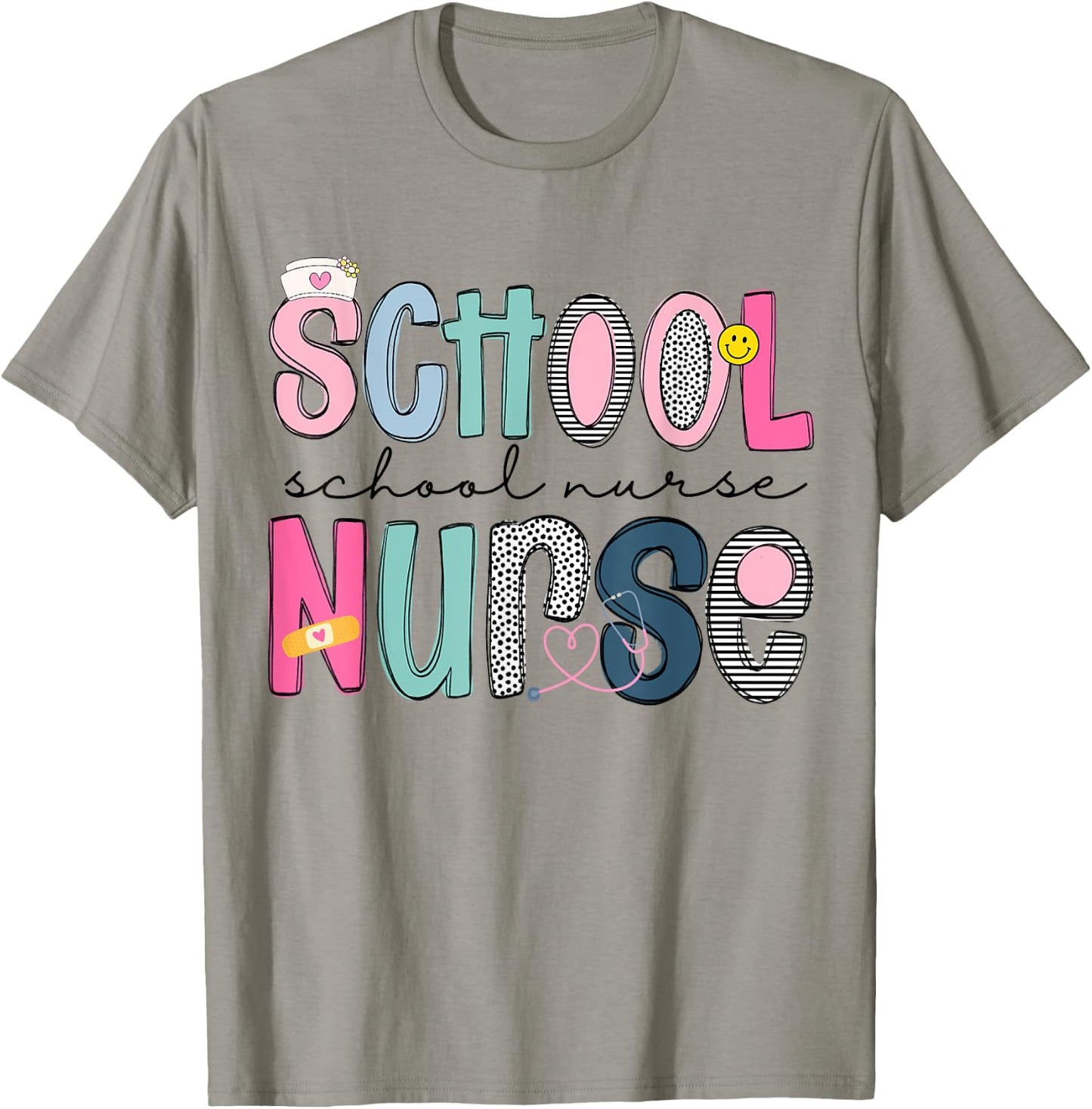 School Nurse Appreciation Day for Best Nurses Back to School T-Shirt - T-Shirt | Sand