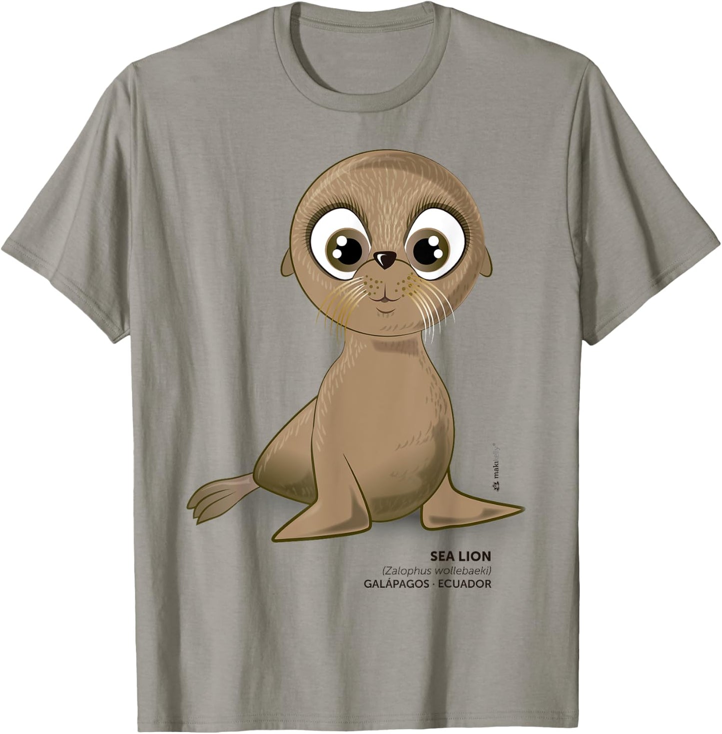 Galapagos Sea Lion T-Shirt - T-Shirt | Sand