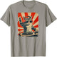 Funny DJ Cat Disco Sound Tech Headphone Music T-Shirt - T-Shirt | Sand