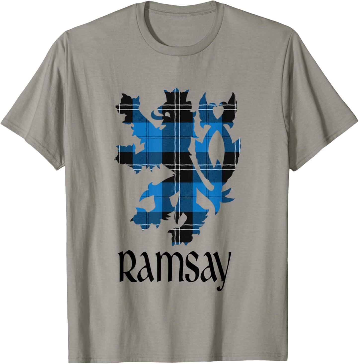 Clan Ramsay Tartan Scottish Family Name Scotland Pride T-Shirt - T-Shirt | Sand
