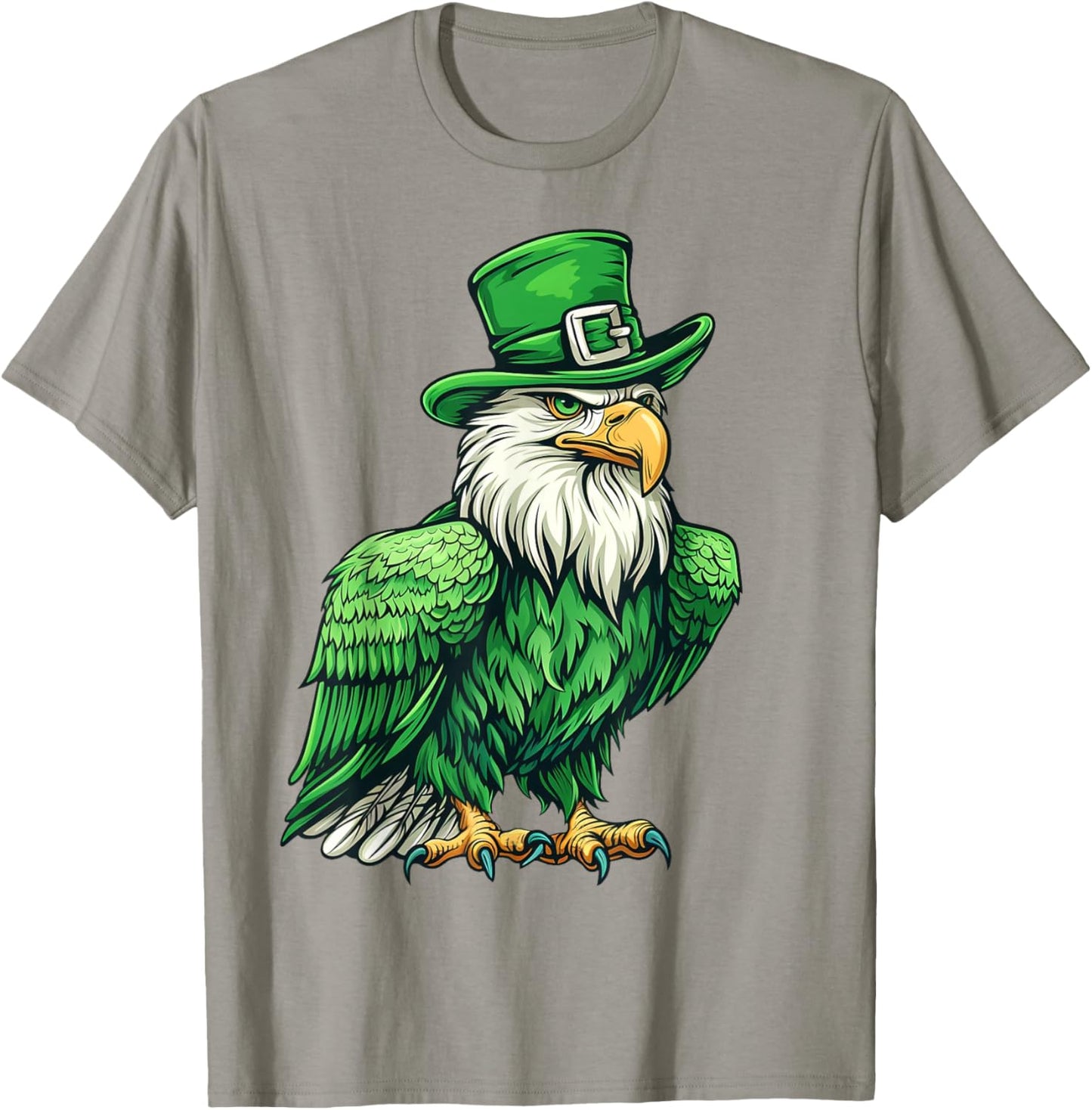 Eagle Shamrock Hat Saint Patricks Day Eagles Women T-Shirt - T-Shirt | Sand