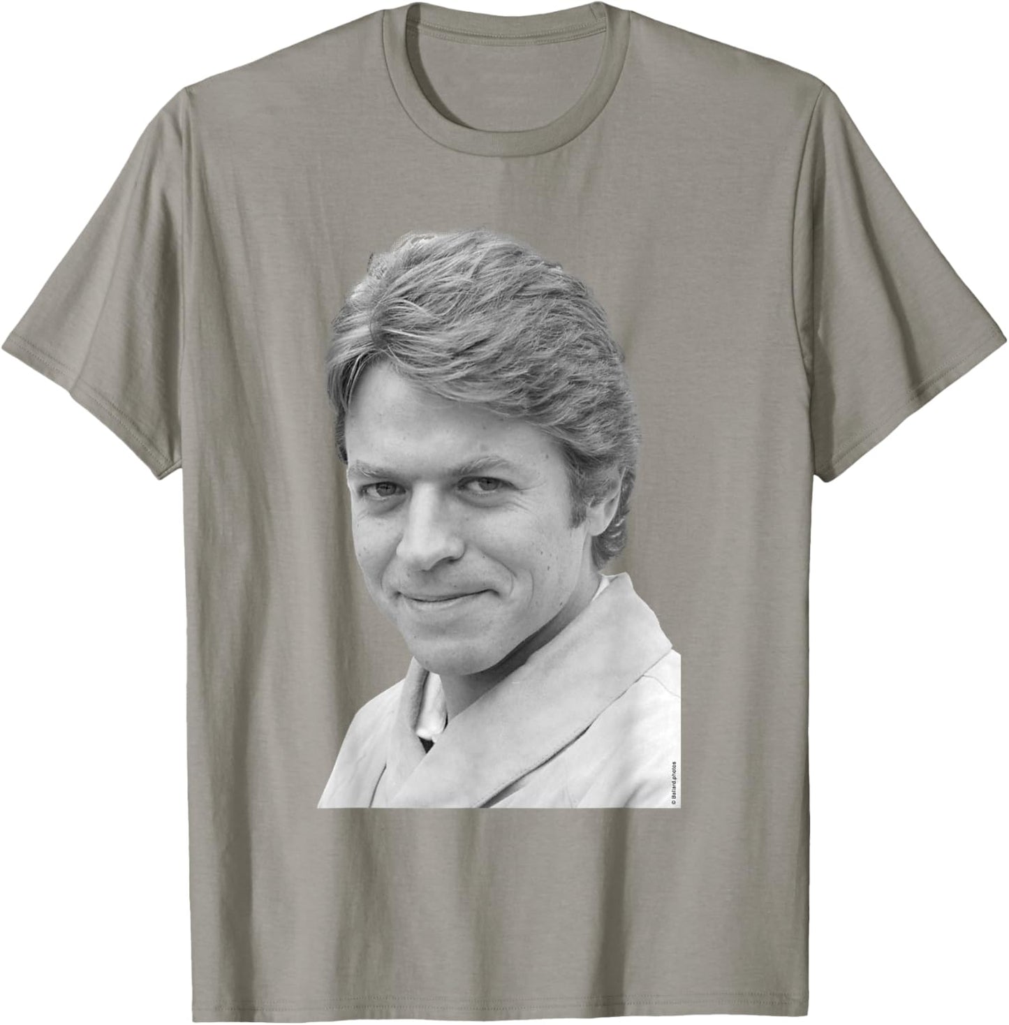 Robert Palmer Singer Portrait By Allan Ballard T-Shirt - T-Shirt | Sand