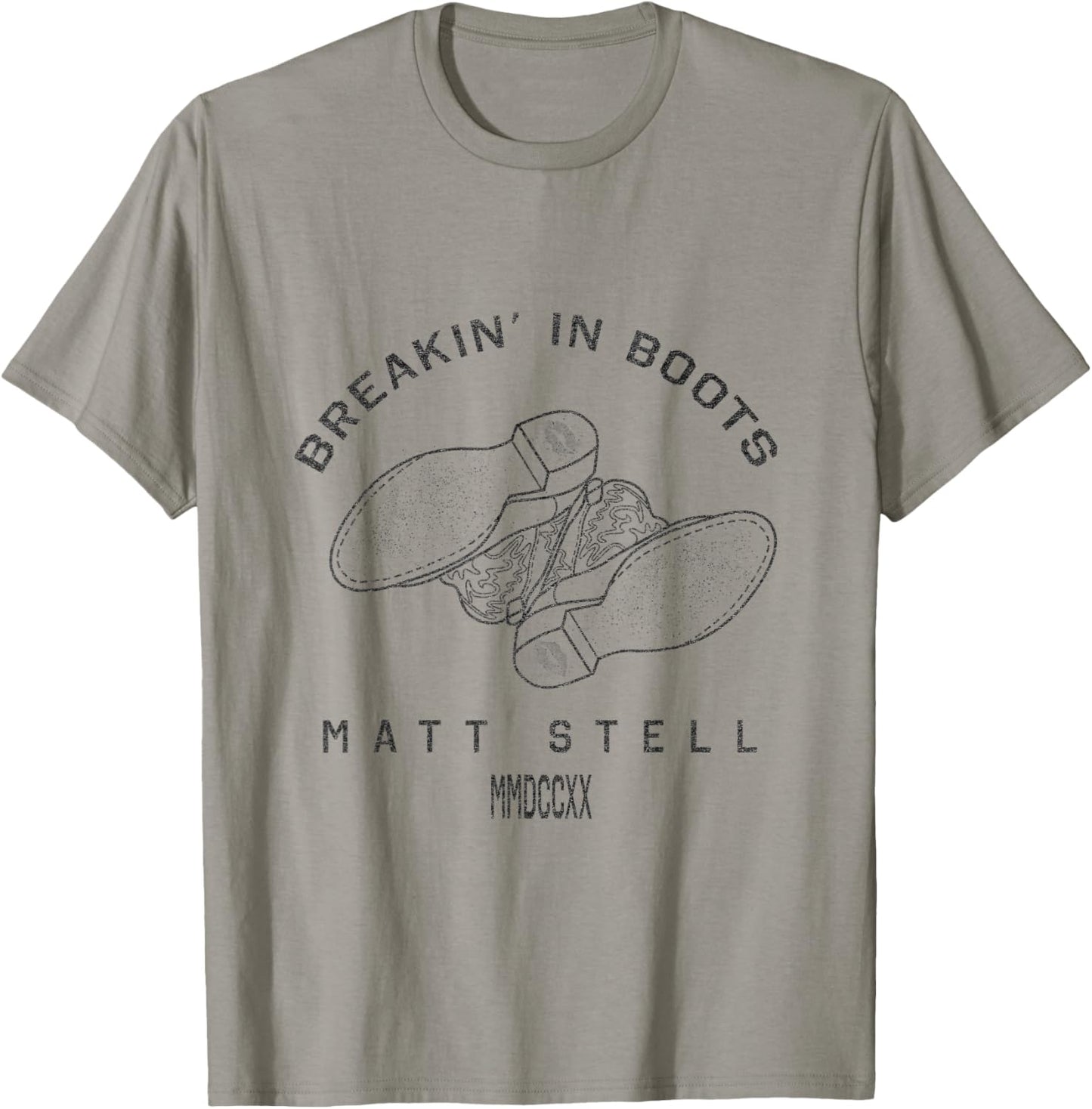 Breakin' in Boots T-Shirt - T-Shirt | Sand