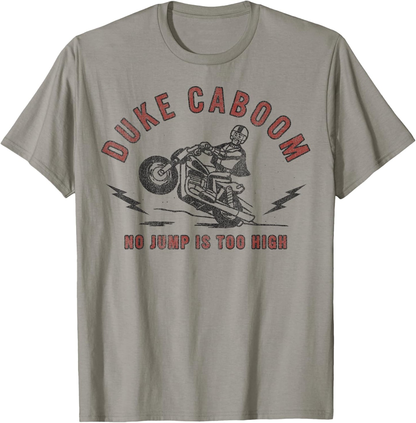 Disney Pixar Toy Story Duke Caboom No Jump is Too High T-Shirt - T-Shirt | Sand