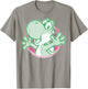 Super Mario Yoshi Neon Circle Portrait T-Shirt - T-Shirt | Sand