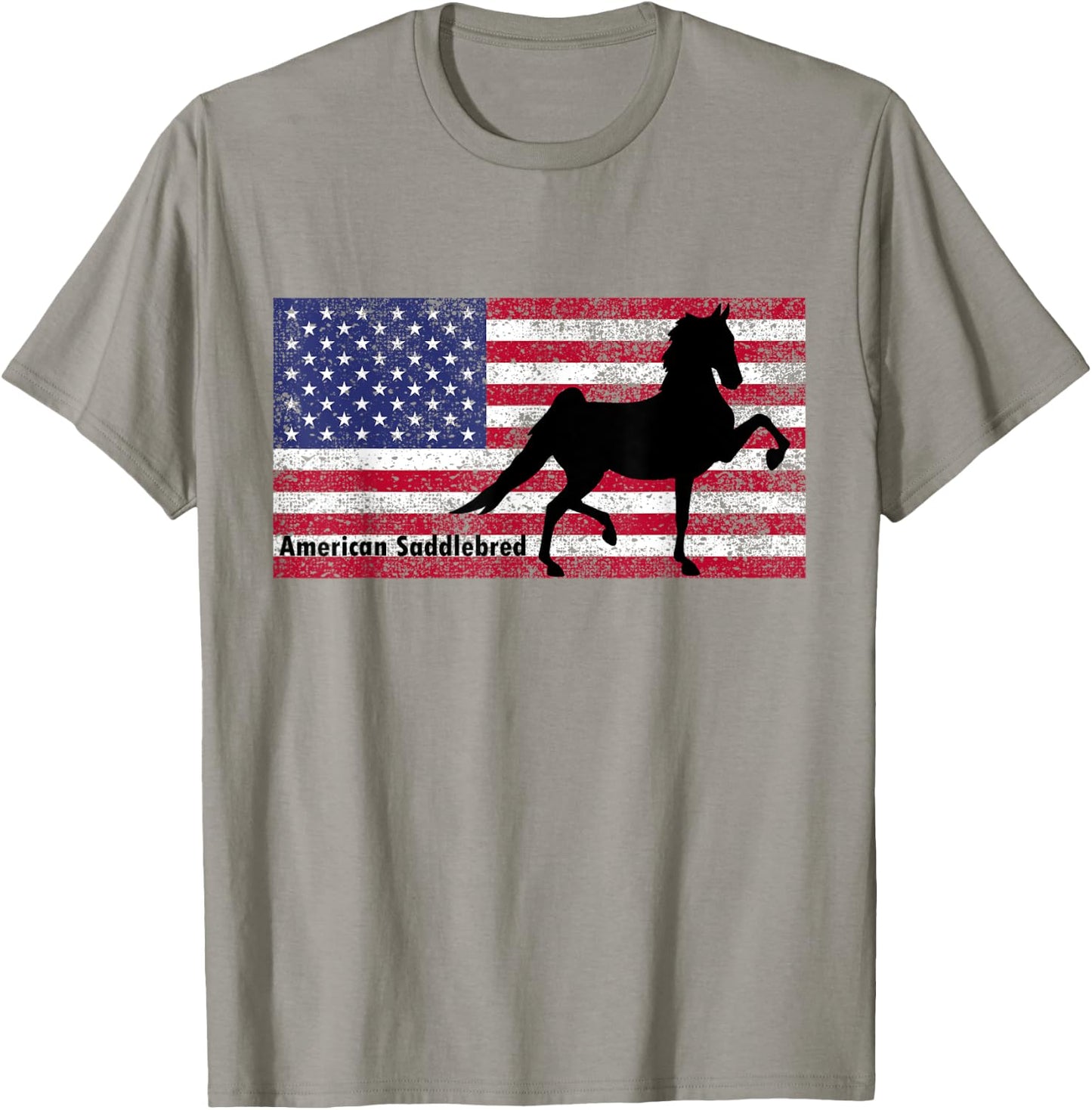 American Saddlebred Horse Training Gaited Horses Men T Shirt T-Shirt - T-Shirt | Sand