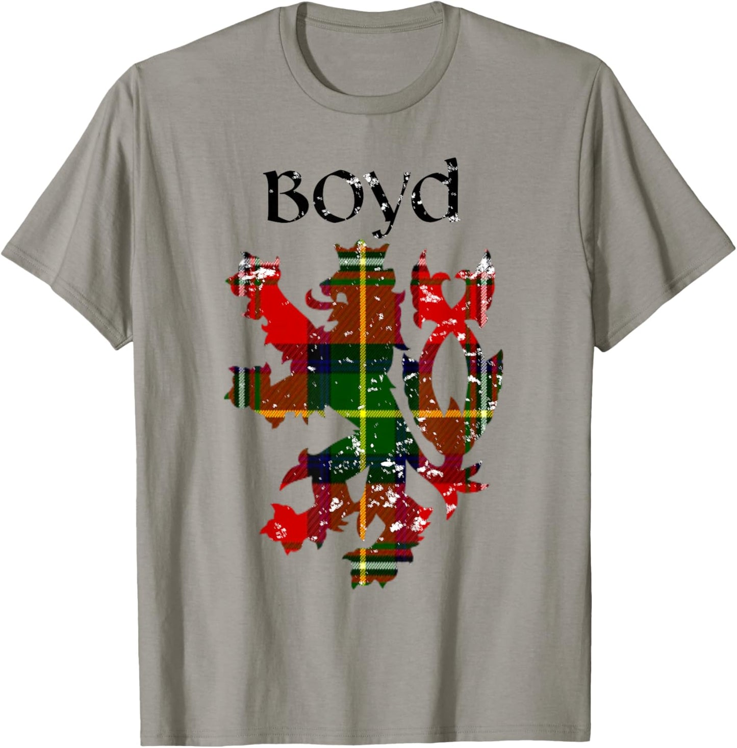 Clan Boyd Tartan Scottish Family Name Scotland Pride T-Shirt - T-Shirt | Sand