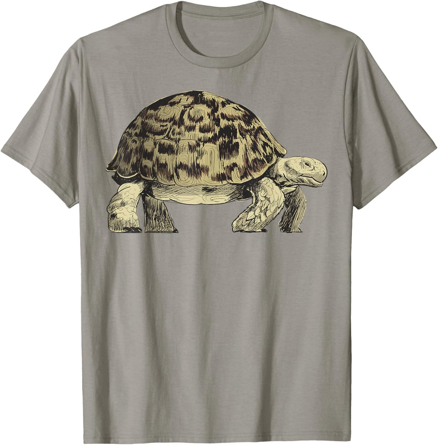 Slow Tortoise Turtle Shirt T-Shirt - T-Shirt | Sand