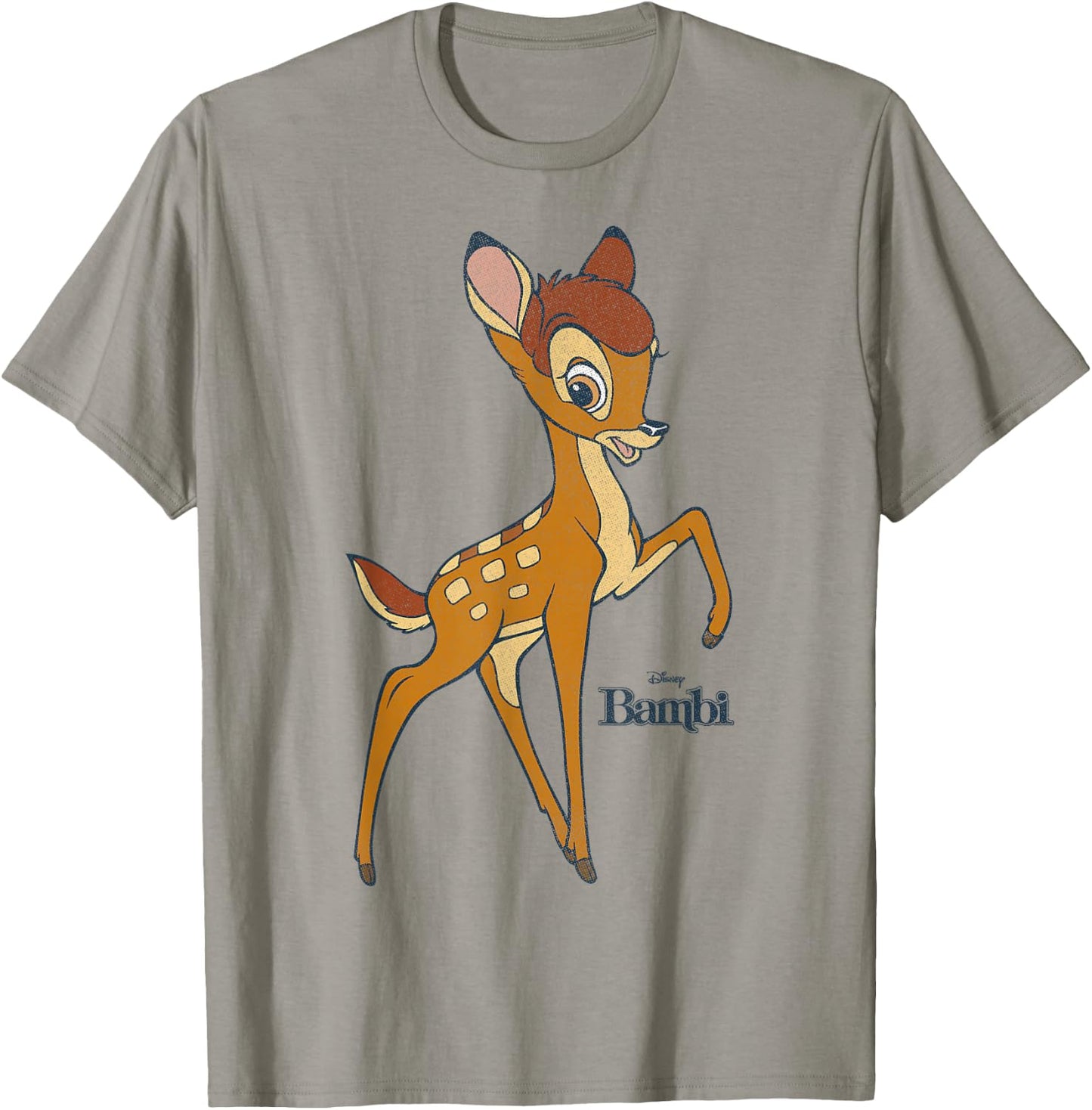 Disney Bambi Simple Portrait Logo T-Shirt - T-Shirt | Sand