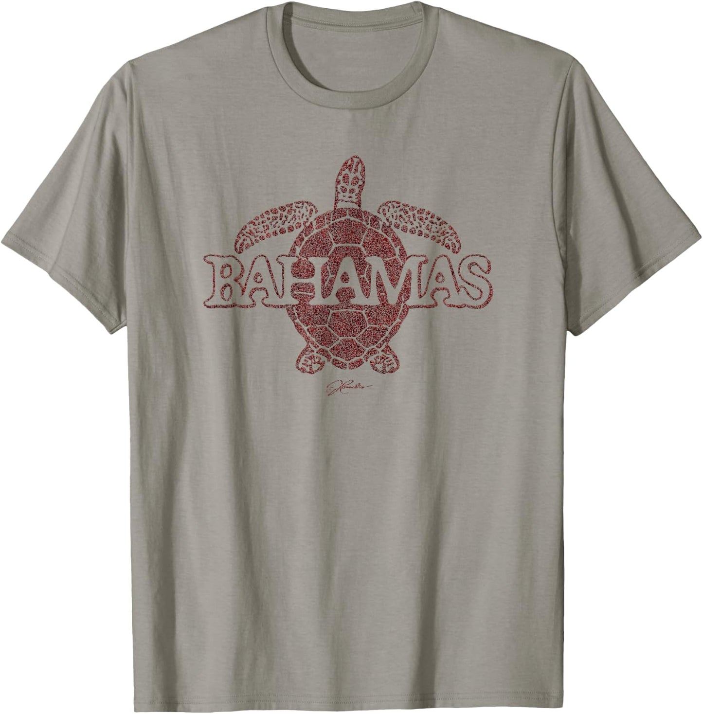 JCombs: Bahamas Sea Turtle T-Shirt - T-Shirt | Sand