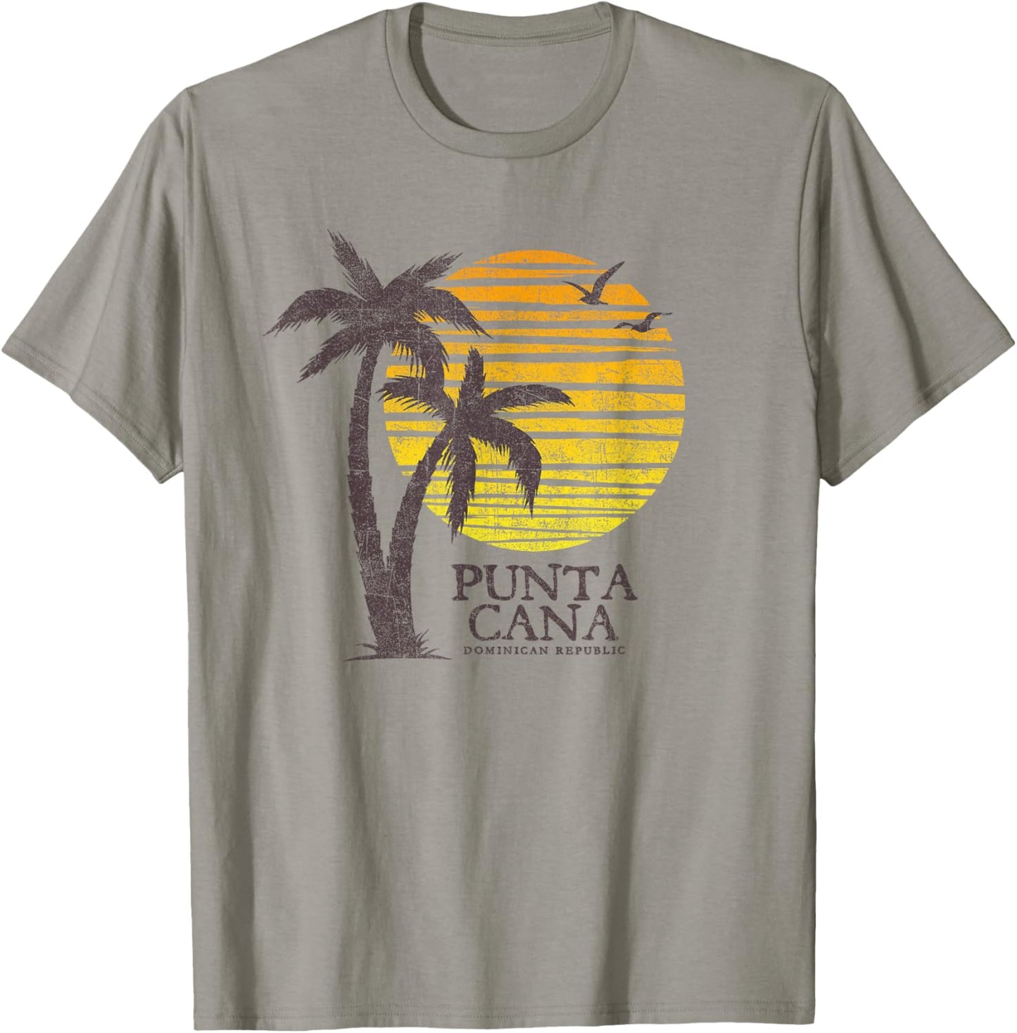 Punta Cana Dominican Republic Sunset Souvenir T-Shirt - T-Shirt | Sand
