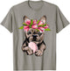 Bunny French Bulldog Dog Happy Easter Day Lover Egg Hunt Men Women Girls Kids T-Shirt - T-Shirt | Sand
