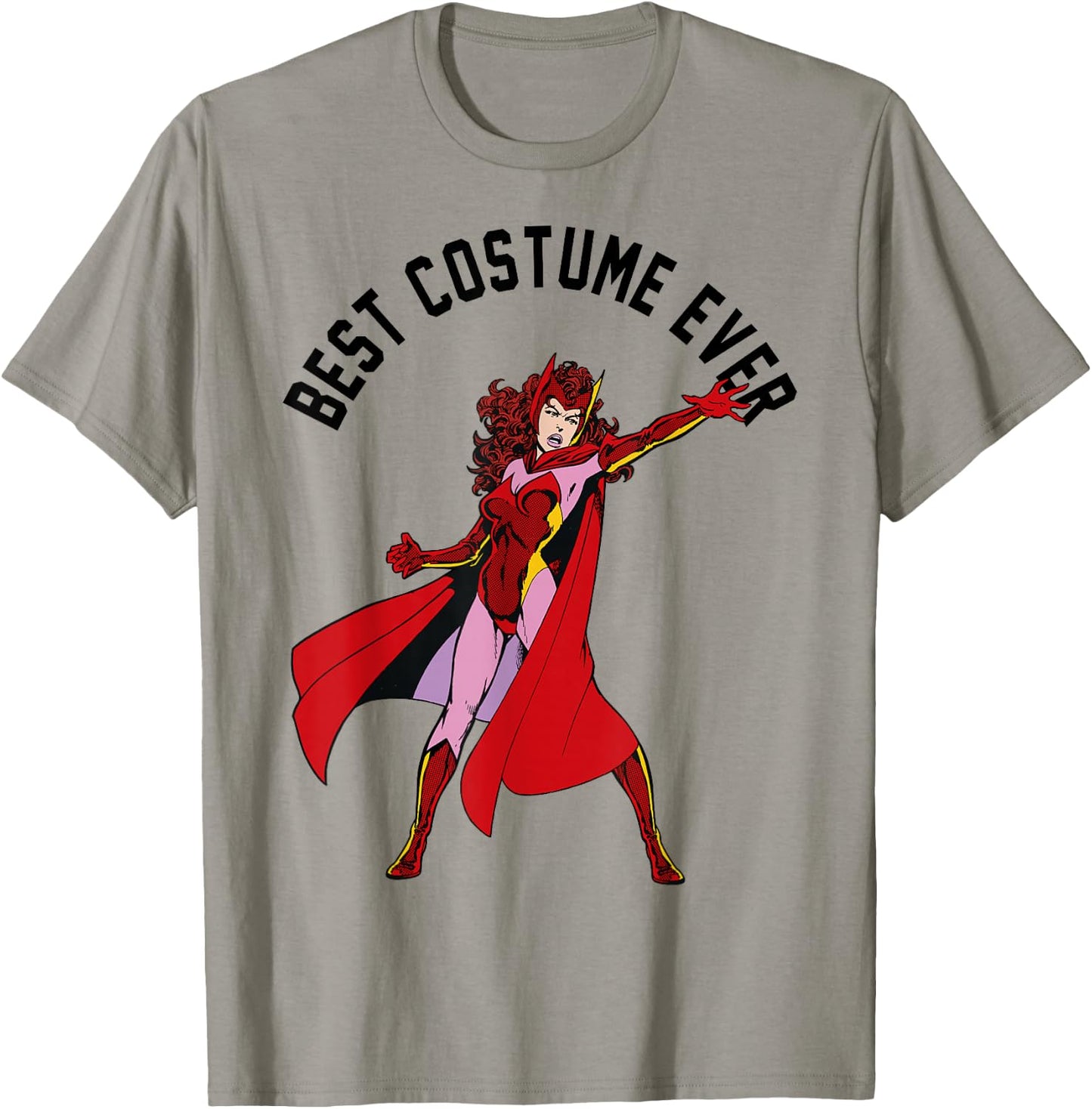 Marvel Scarlet Witch Best Costume Ever Portrait T-Shirt - T-Shirt | Sand