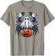 Spooky Crab Ghost Halloween Jackolantern Funny Shellfish T-Shirt - T-Shirt | Sand