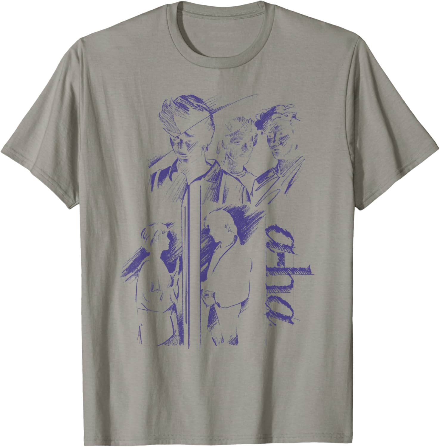 A-Ha Take On Me Collage T-Shirt - T-Shirt | Sand