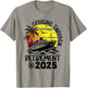Cruising Through Retirement 2025 Retired Cruise Men Women T-Shirt - T-Shirt | Sand