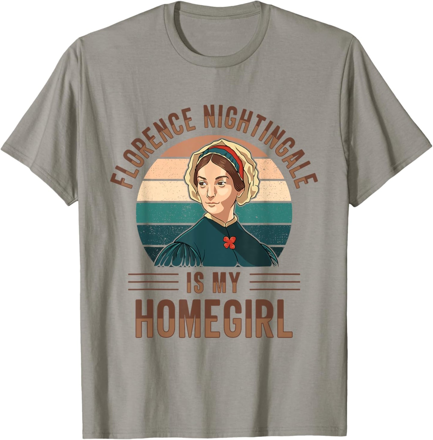 Nurse Florence Nightingale Medical Nursing Medicine Reformer T-Shirt - T-Shirt | Sand