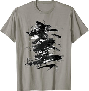 Anime Manga Abstract Japan Drawing Illustration Text Anime , white, S T-Shirt - T-Shirt | Sand