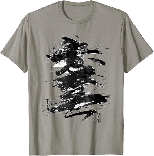 Anime Manga Abstract Japan Drawing Illustration Text Anime , white, S T-Shirt - T-Shirt | Sand