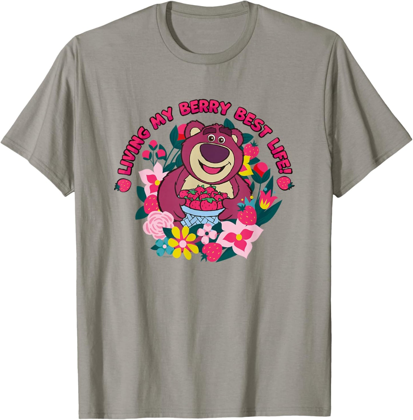 Disney & Pixar’s Toy Story Lotso Living My Berry Best Life T-Shirt - T-Shirt | Sand