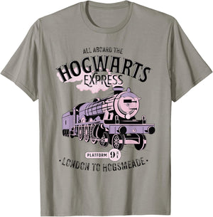 Harry Potter All Aboard the Hogwarts Express T-Shirt - T-Shirt | Sand